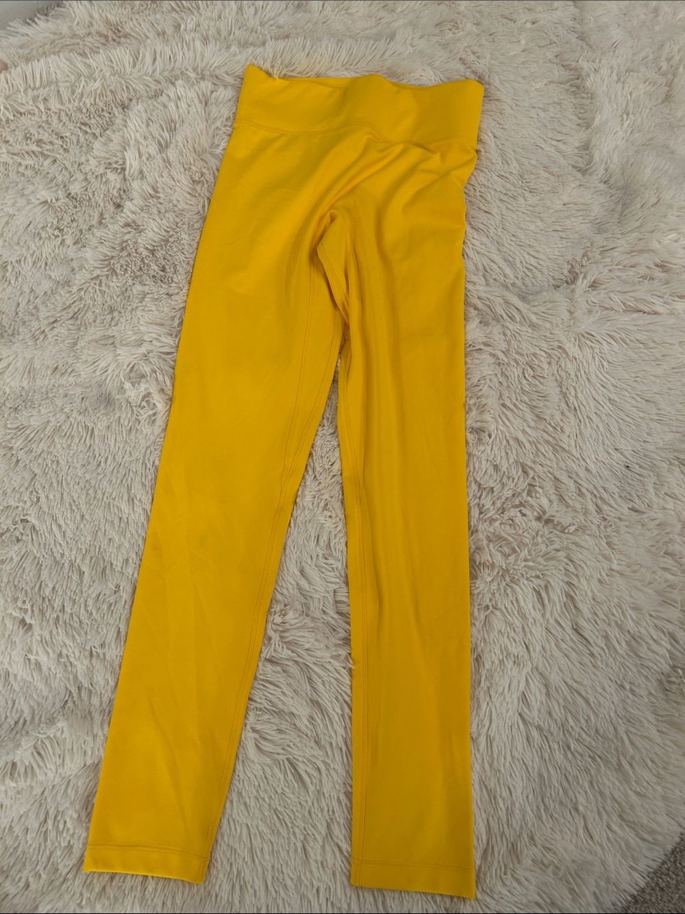 ALL ACCESS High-Waist Bright Yellow Leggings